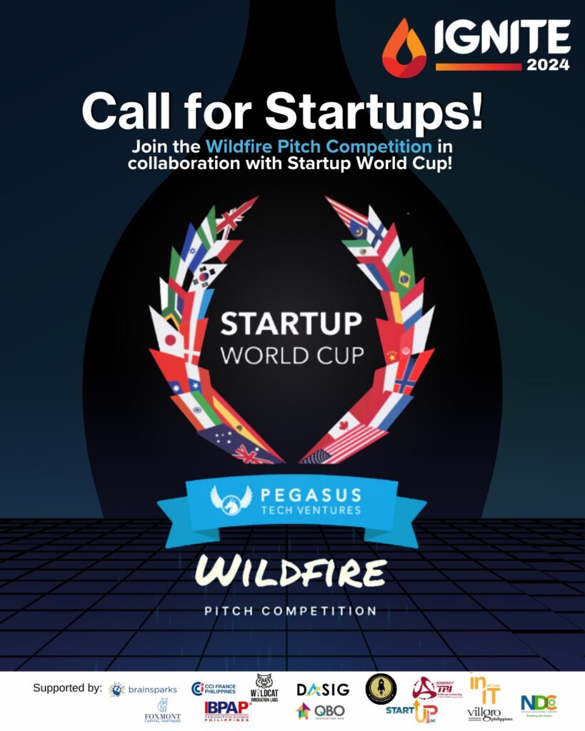 Wildfire 2024 Pitch Competition: Chance to Represent PH in Silicon Valley